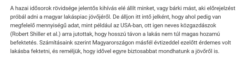 Otthon = Ösztönös biztonságkeresés- Magyar lakáspiaci bizonytalanság 